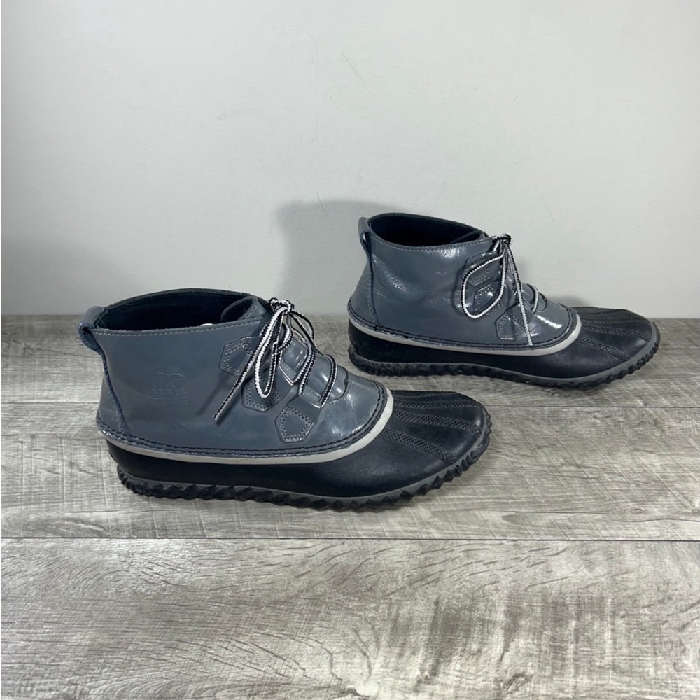 Sorel Out N About NL2511 Women’s Waterproof Rain Leather Boots Booties Size 10